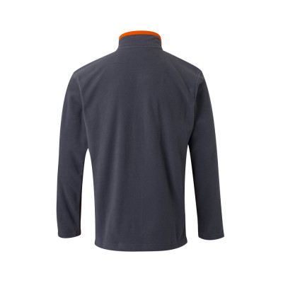 VL GERAS. Two-tone fleece jacket (220g/m²) in polyester (100)